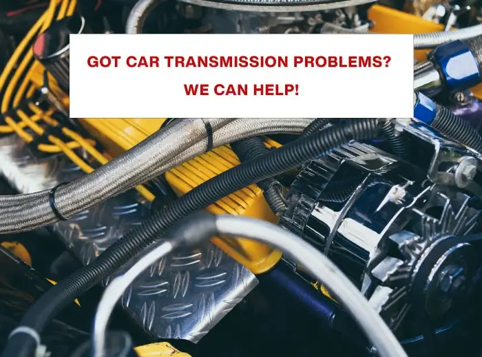 Image showing car transmission problems being diagnosed